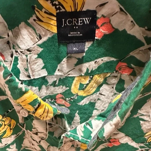 J.CREW Hawaiian short sleeve shirt - Picture 3 of 3